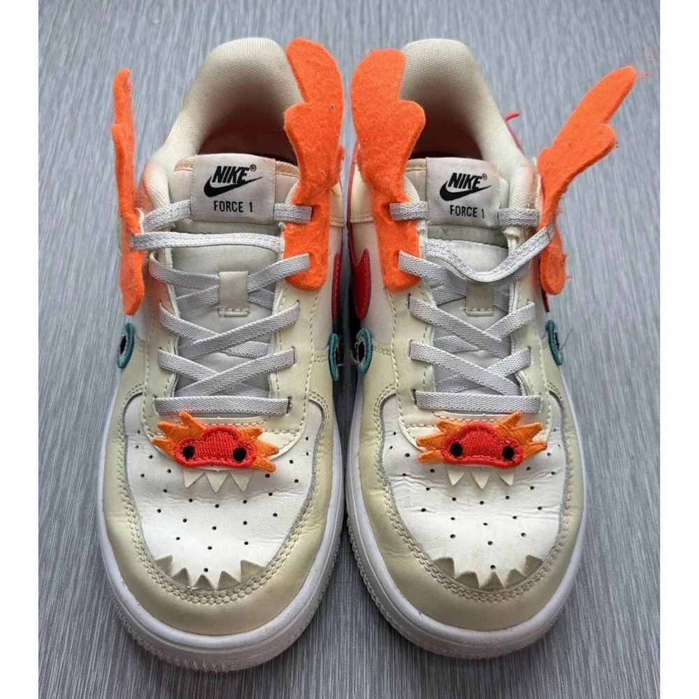 Nike Air Force 1 LV8 EasyOn Year of the Dragon Kids 3Y Dragon Sneakers